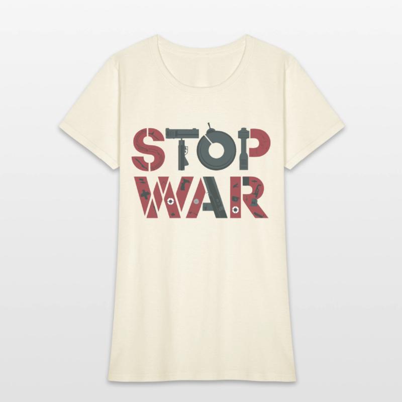 Stop War: A Powerful Visual Statement Against Conf