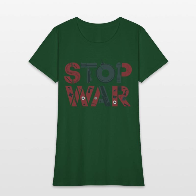 Stop War: A Powerful Visual Statement Against Conf