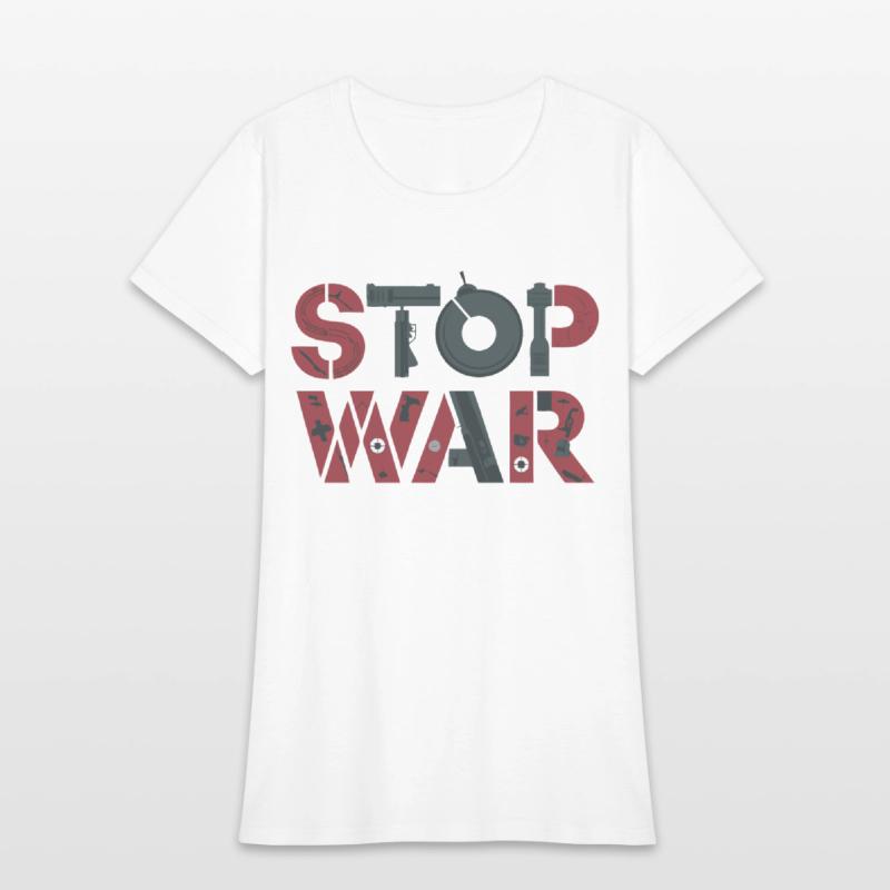 Stop War: A Powerful Visual Statement Against Conf