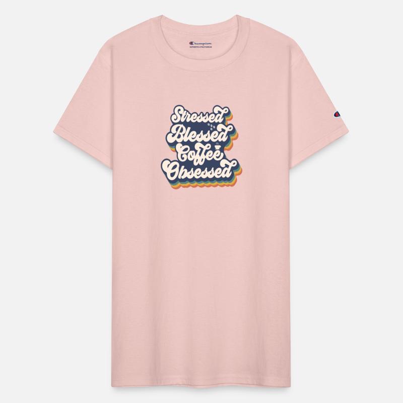 Stressed Blessed Coffee Obsessed