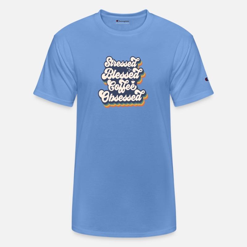 Stressed Blessed Coffee Obsessed