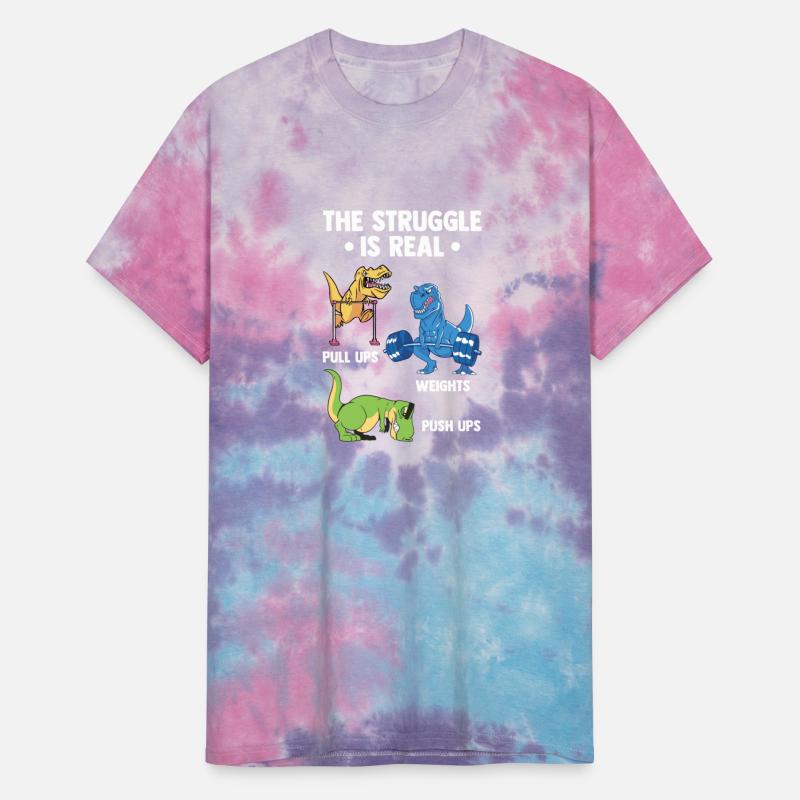 Struggle Is Real Dinosaurs Gym Fitness Dinosaurs