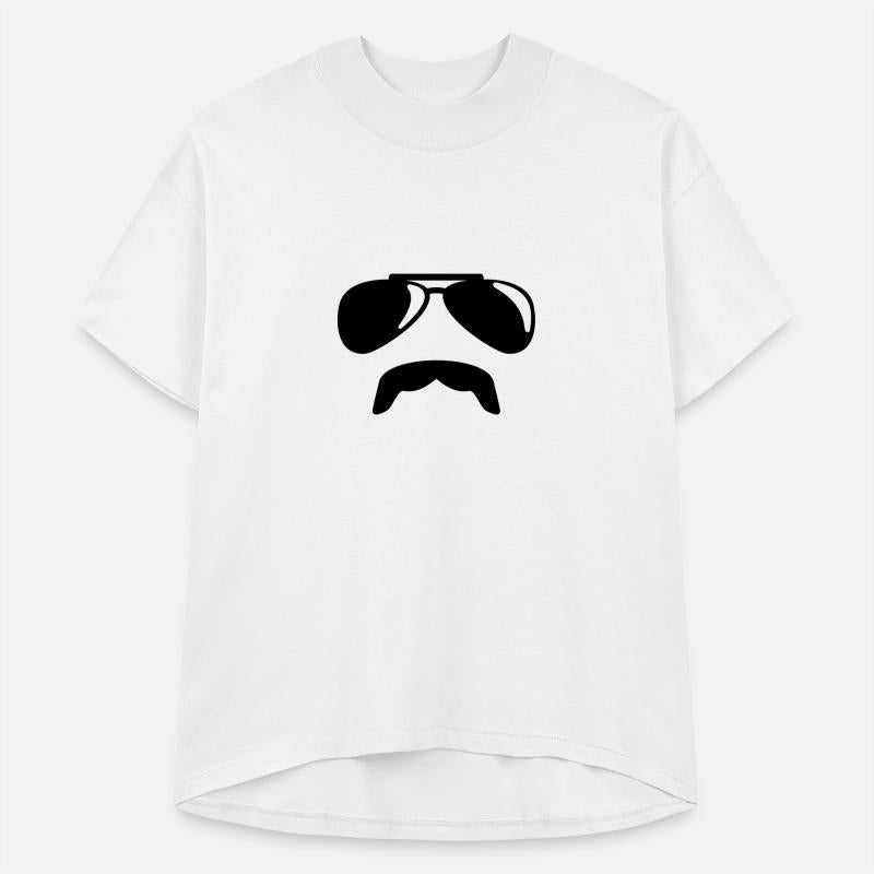Sunglasses moustache