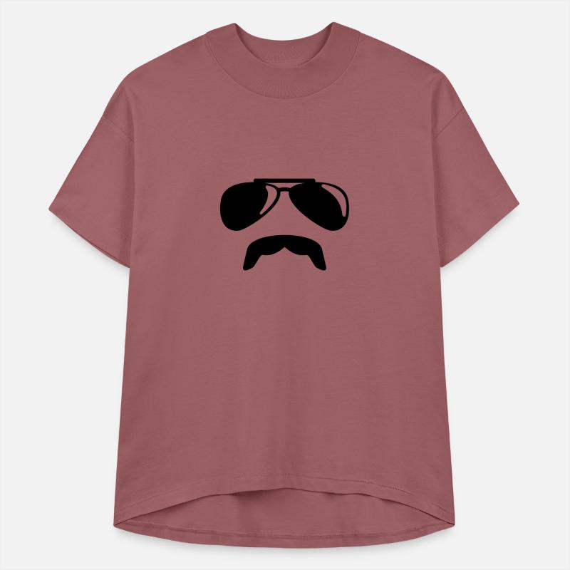 Sunglasses moustache