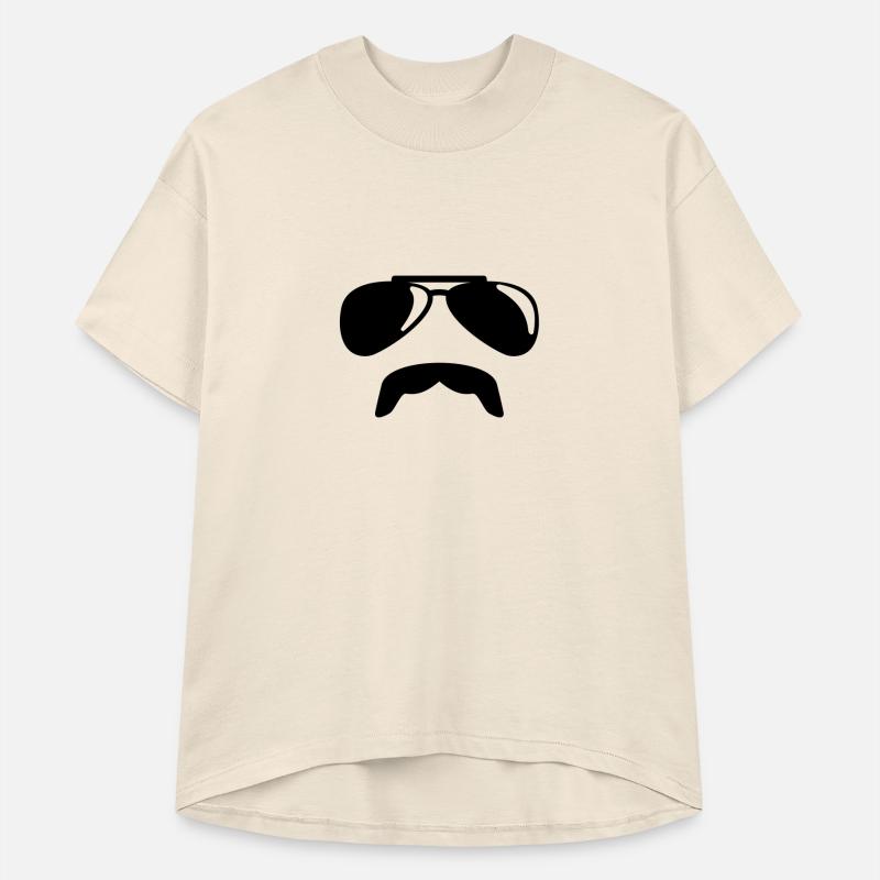 Sunglasses moustache