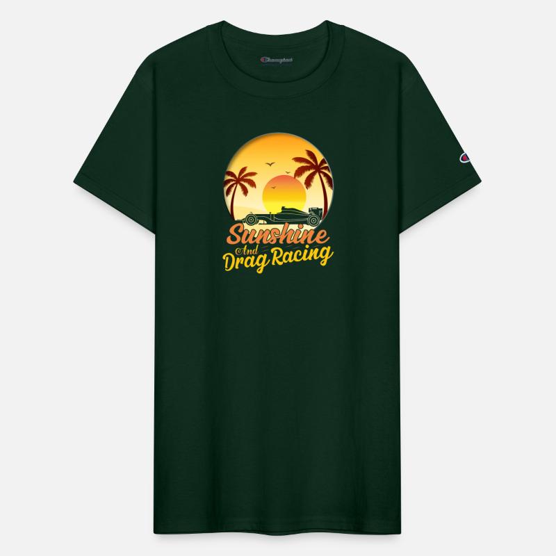 Sunshine And Drag Racing Drag Racer Muscle Car