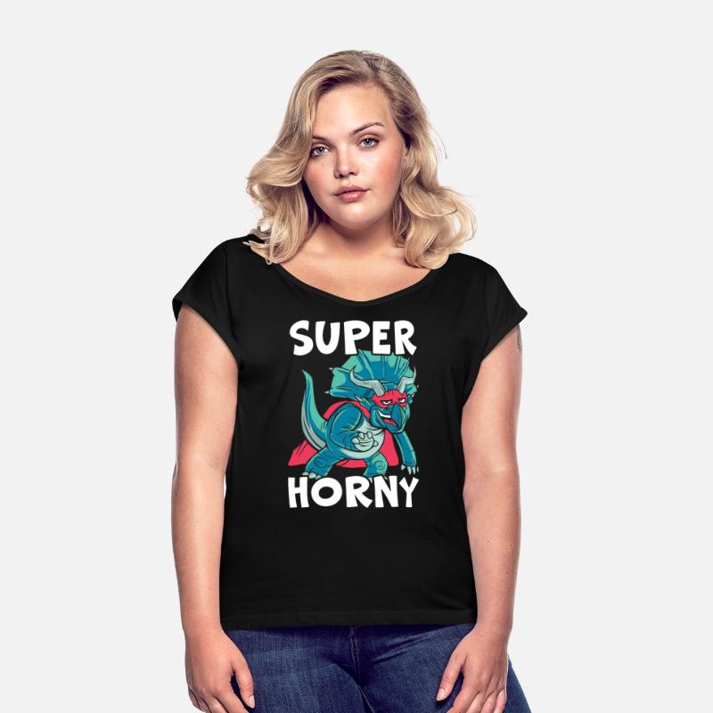 Super Horny Triceratops Dinosaur Prehistoric Dino