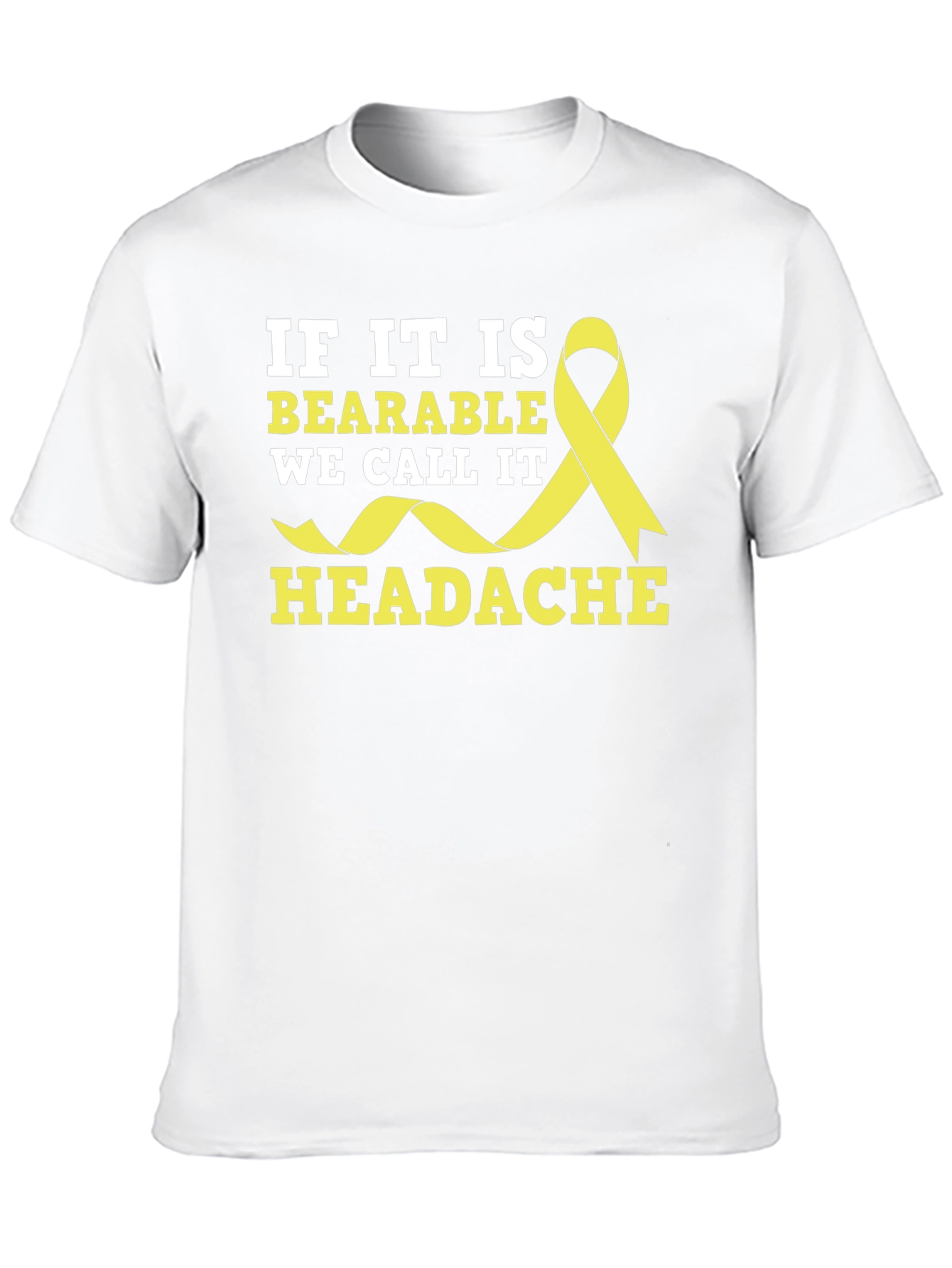 Headache Awareness Ribbon T-Shirt