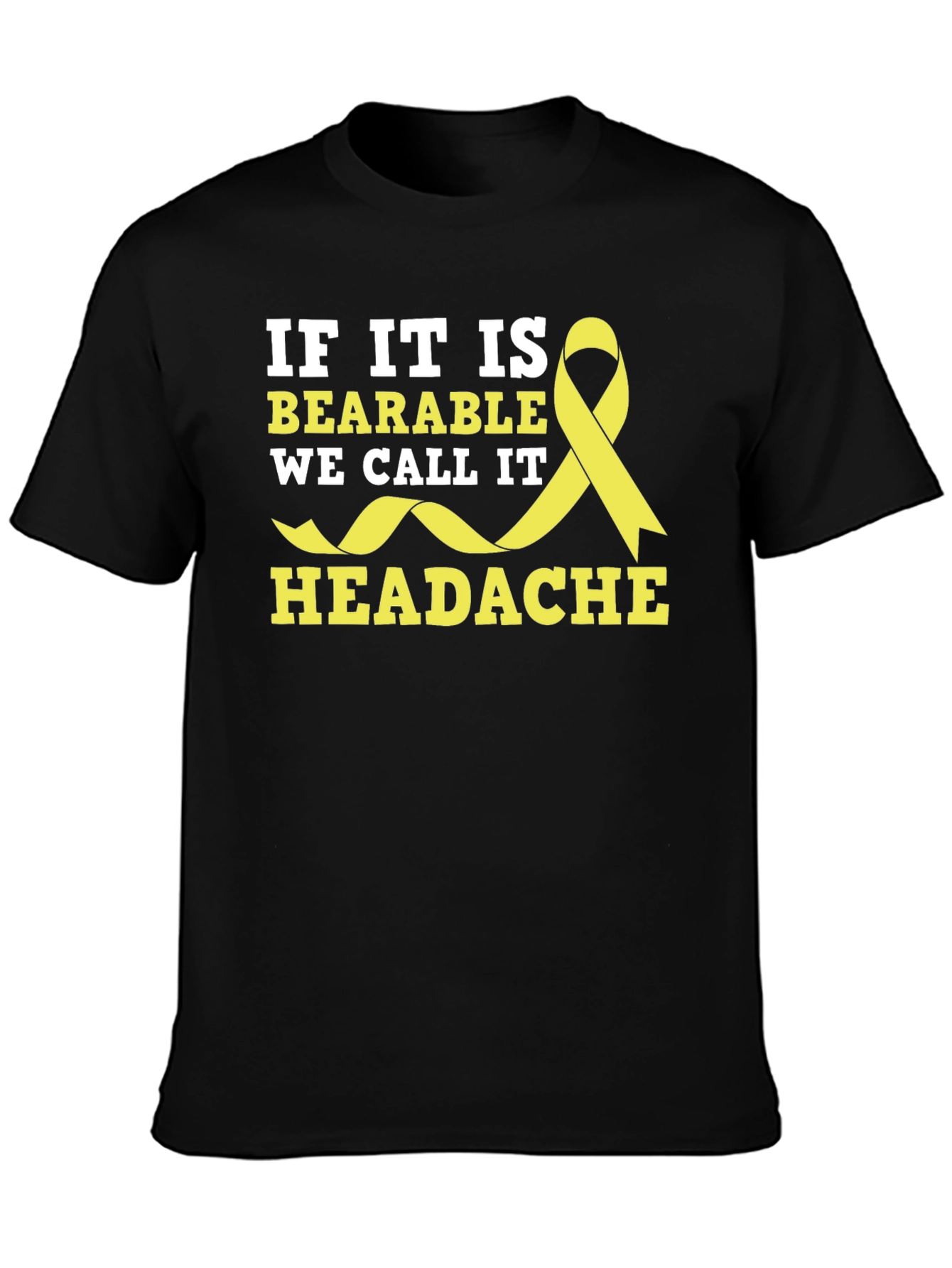 Headache Awareness Ribbon T-Shirt