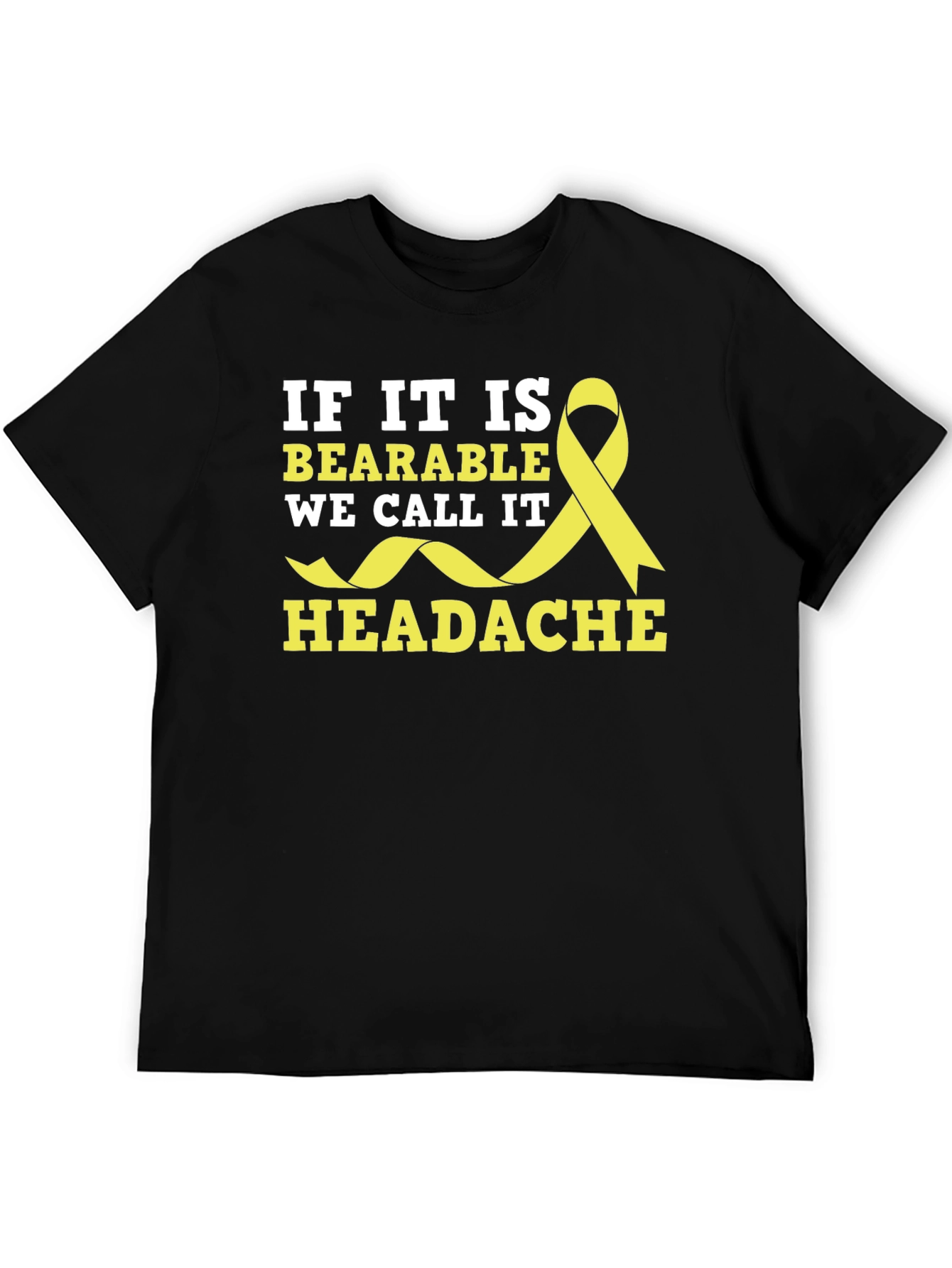 Headache Awareness Ribbon T-Shirt