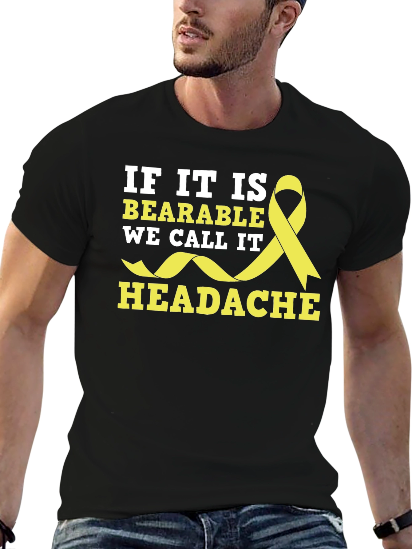 Headache Awareness Ribbon T-Shirt