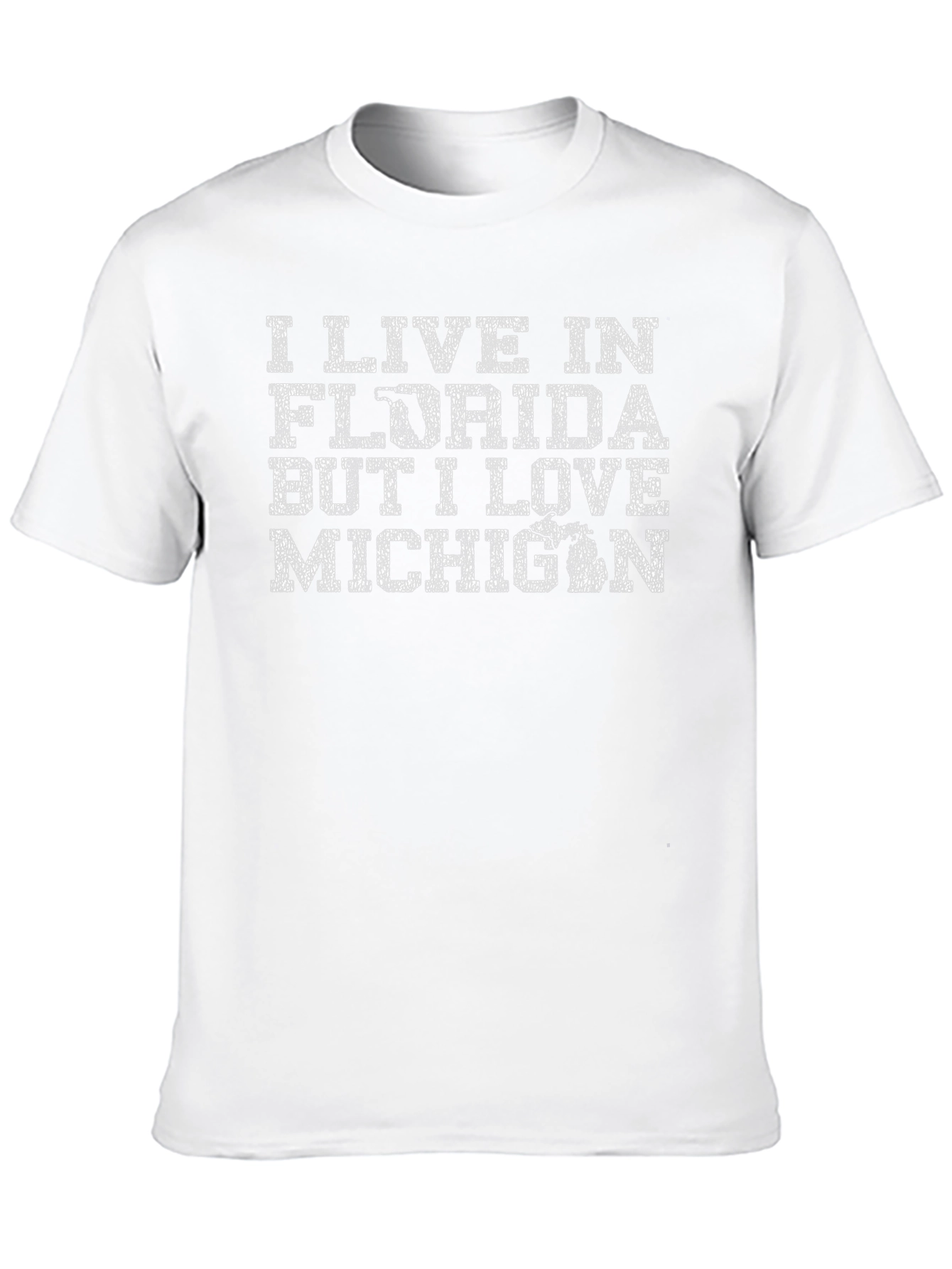 Florida Michigan Novelty Graphic Tee