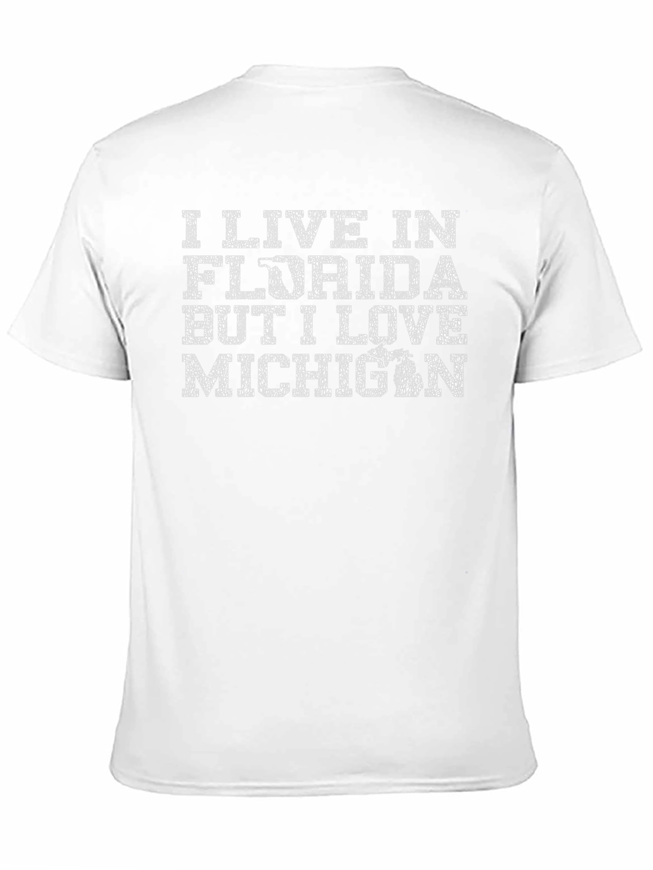 Florida Michigan Novelty Graphic Tee