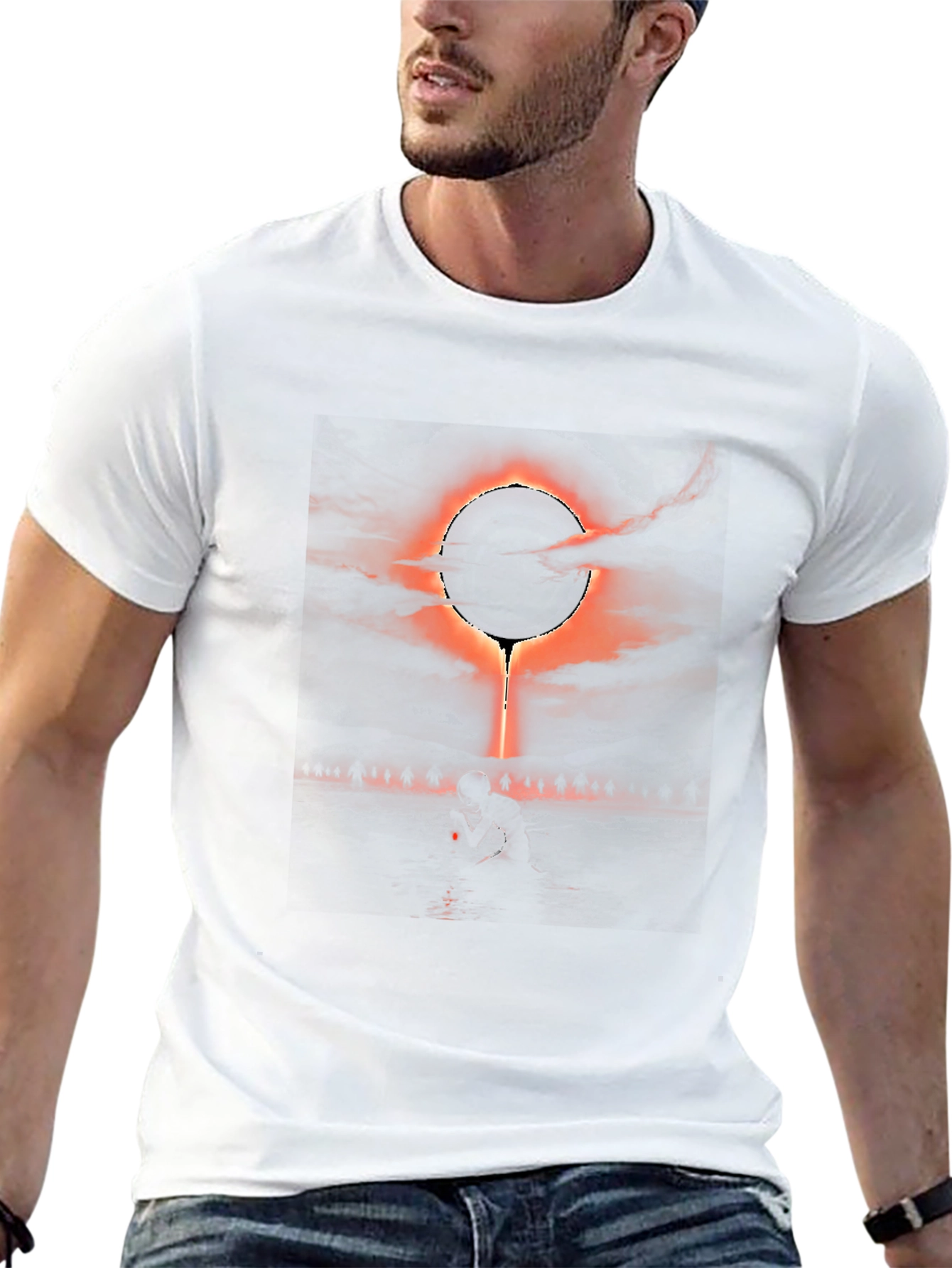 Dark Fantasy Graphic Tee - Eclipse Design