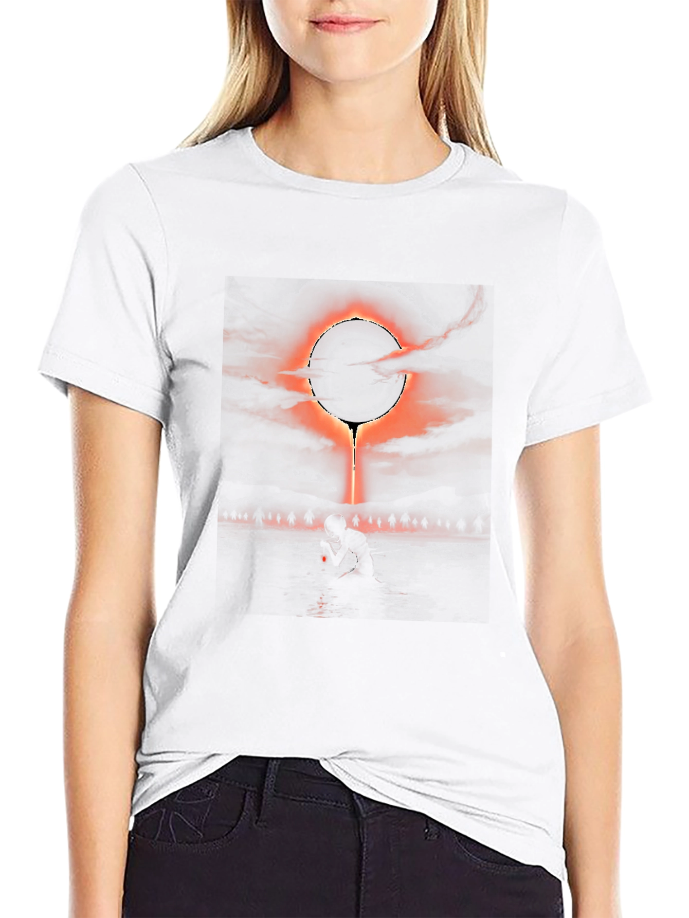 Dark Fantasy Graphic Tee - Eclipse Design