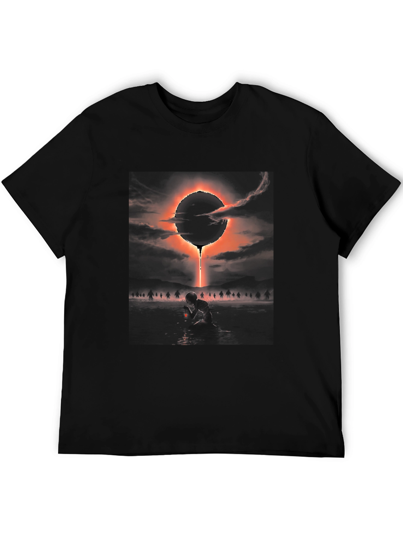 Dark Fantasy Graphic Tee - Eclipse Design