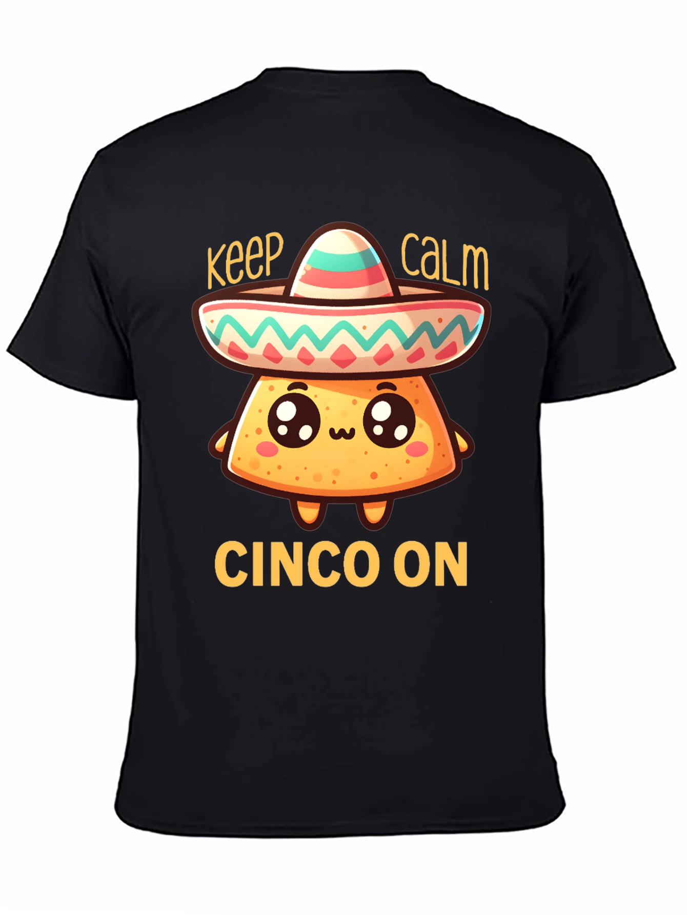 Keep Calm Cinco On T-Shirt - Fun Fiesta Tee