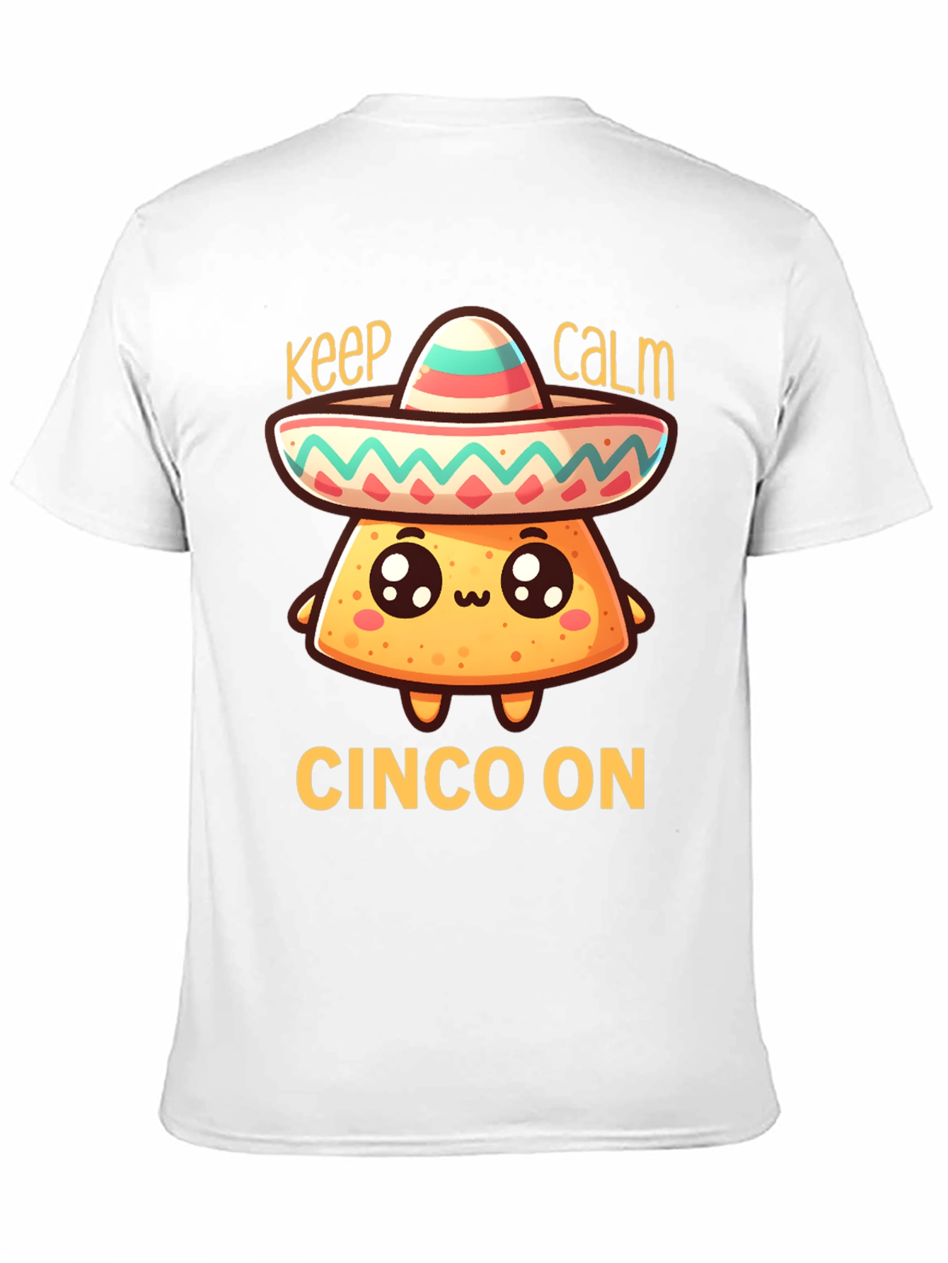 Keep Calm Cinco On T-Shirt - Fun Fiesta Tee