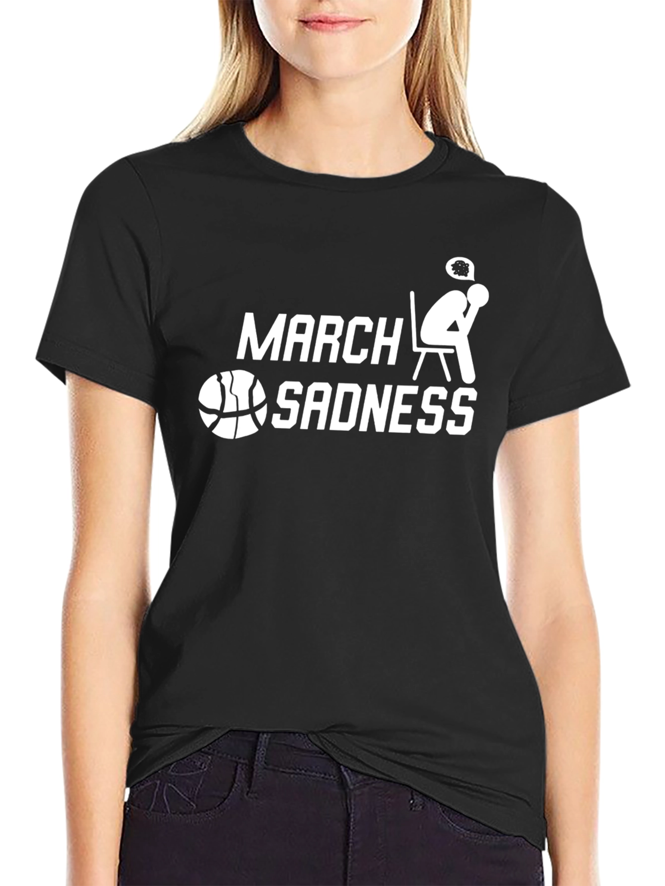 March Sadness Basketball T-Shirt