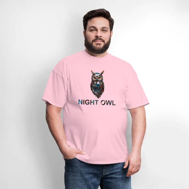 T-Shirt Night Owl: Embrace the Nocturnal Spirit