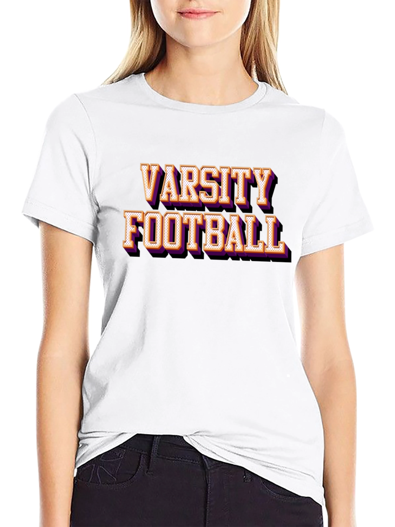 Varsity Football Graphic T-Shirt