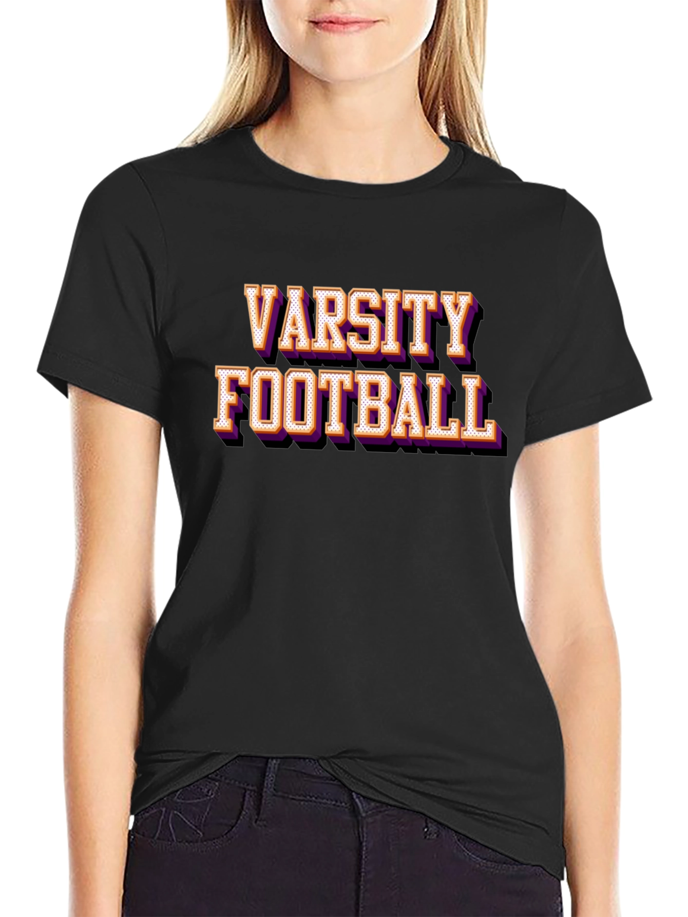 Varsity Football Graphic T-Shirt