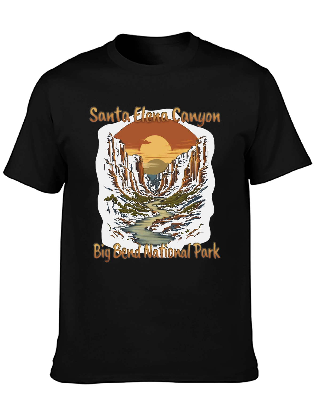 Santa Elena Canyon T-Shirt - Big Bend National Park