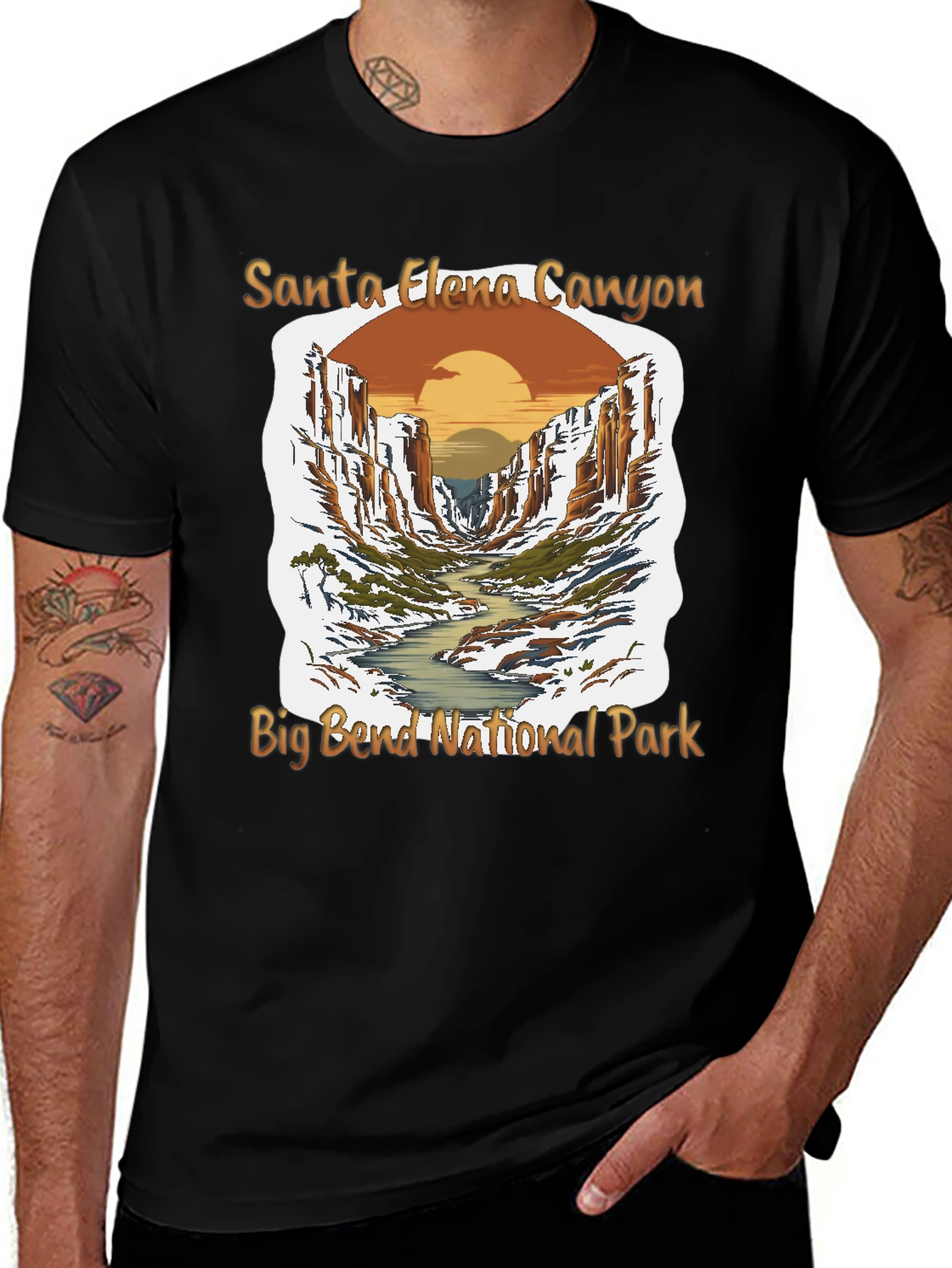 Santa Elena Canyon T-Shirt - Big Bend National Park