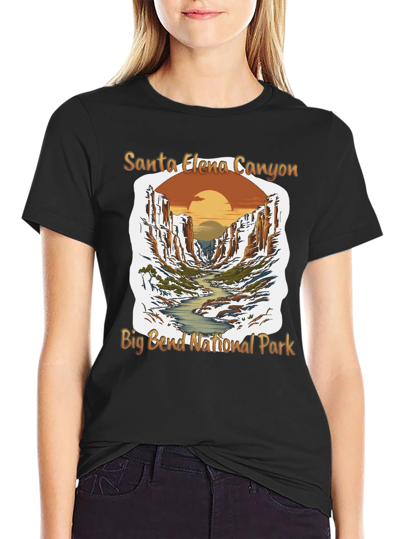 Santa Elena Canyon T-Shirt - Big Bend National Park