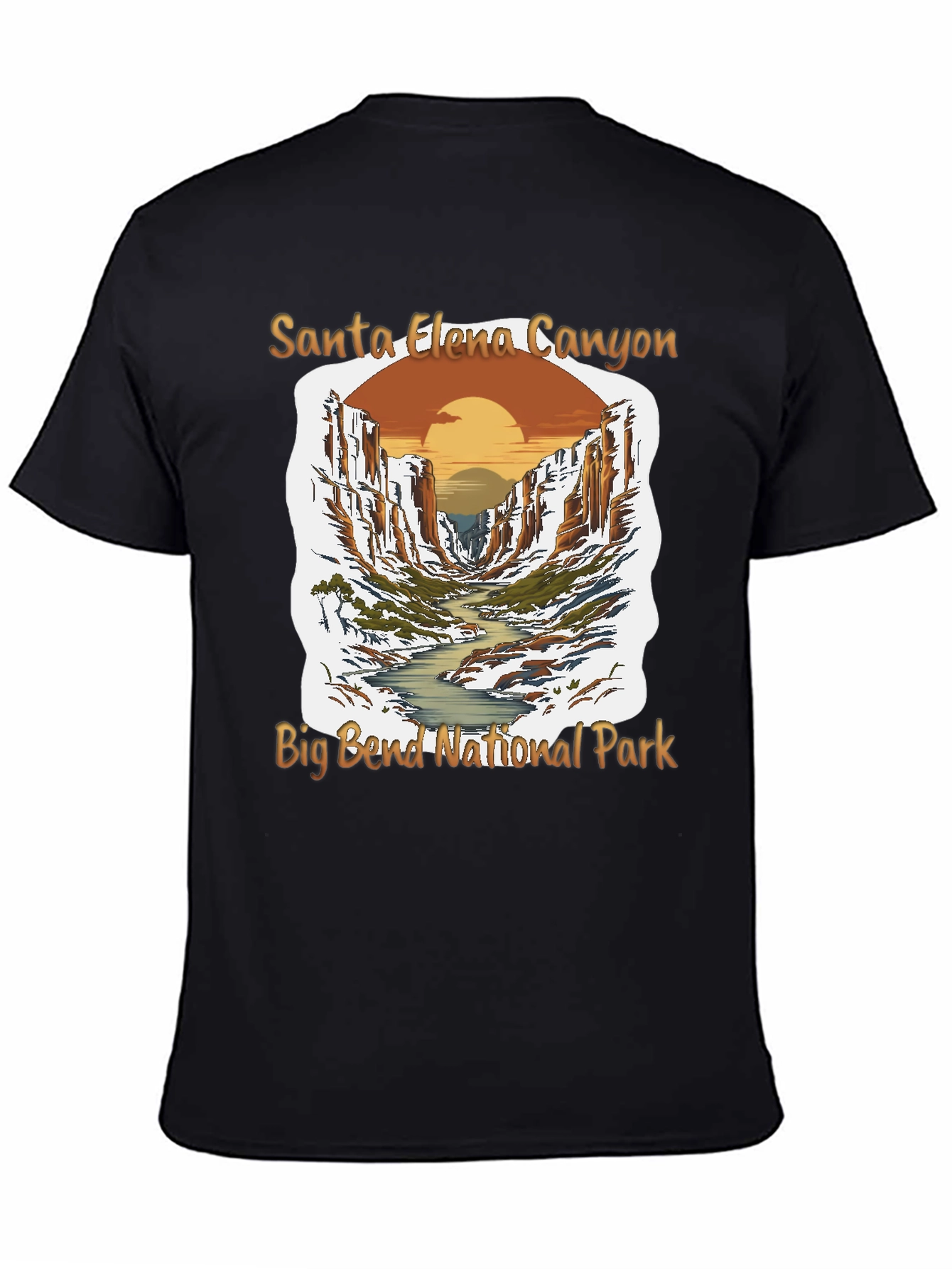 Santa Elena Canyon T-Shirt - Big Bend National Park