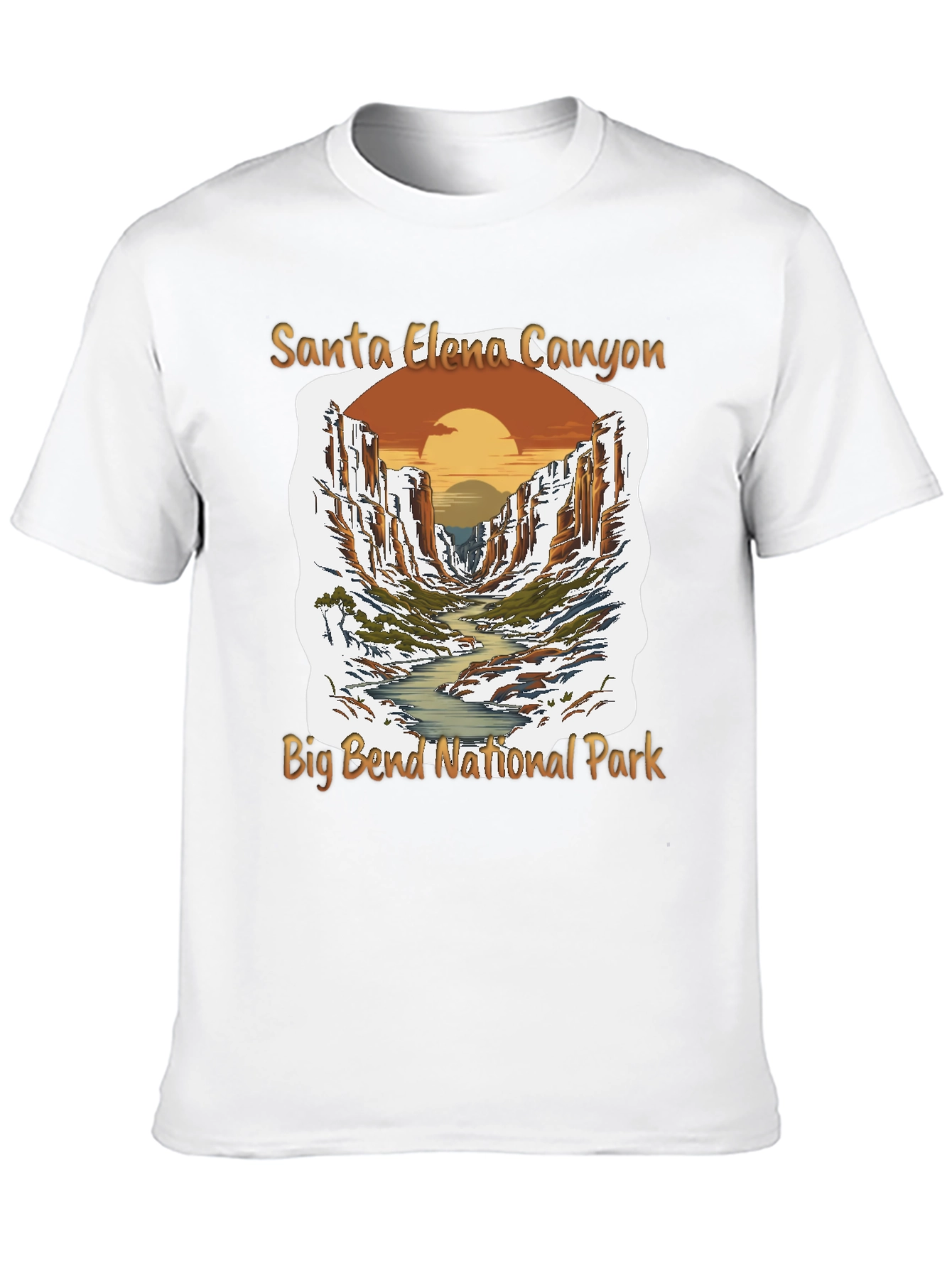 Santa Elena Canyon T-Shirt - Big Bend National Park