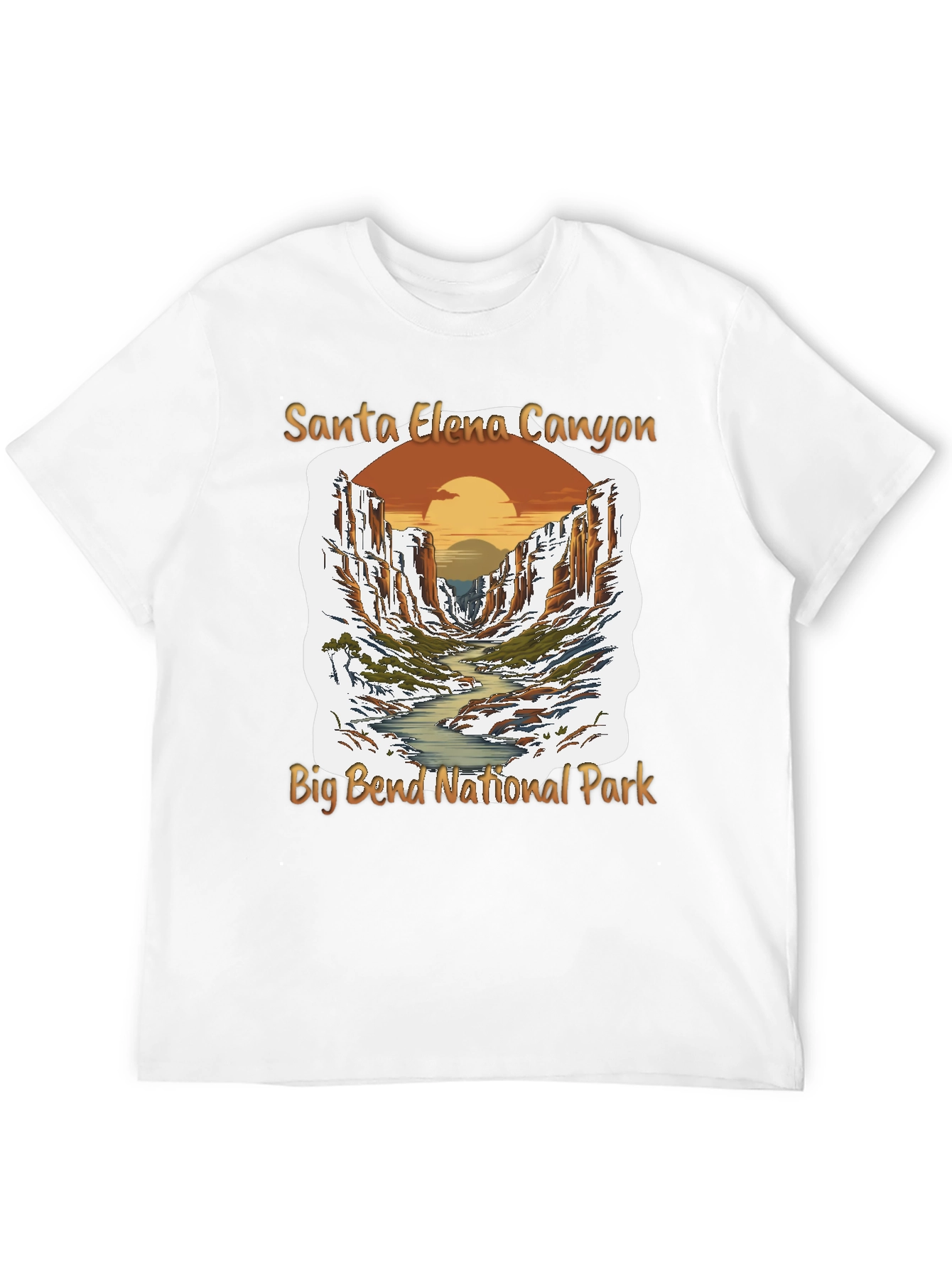 Santa Elena Canyon T-Shirt - Big Bend National Park
