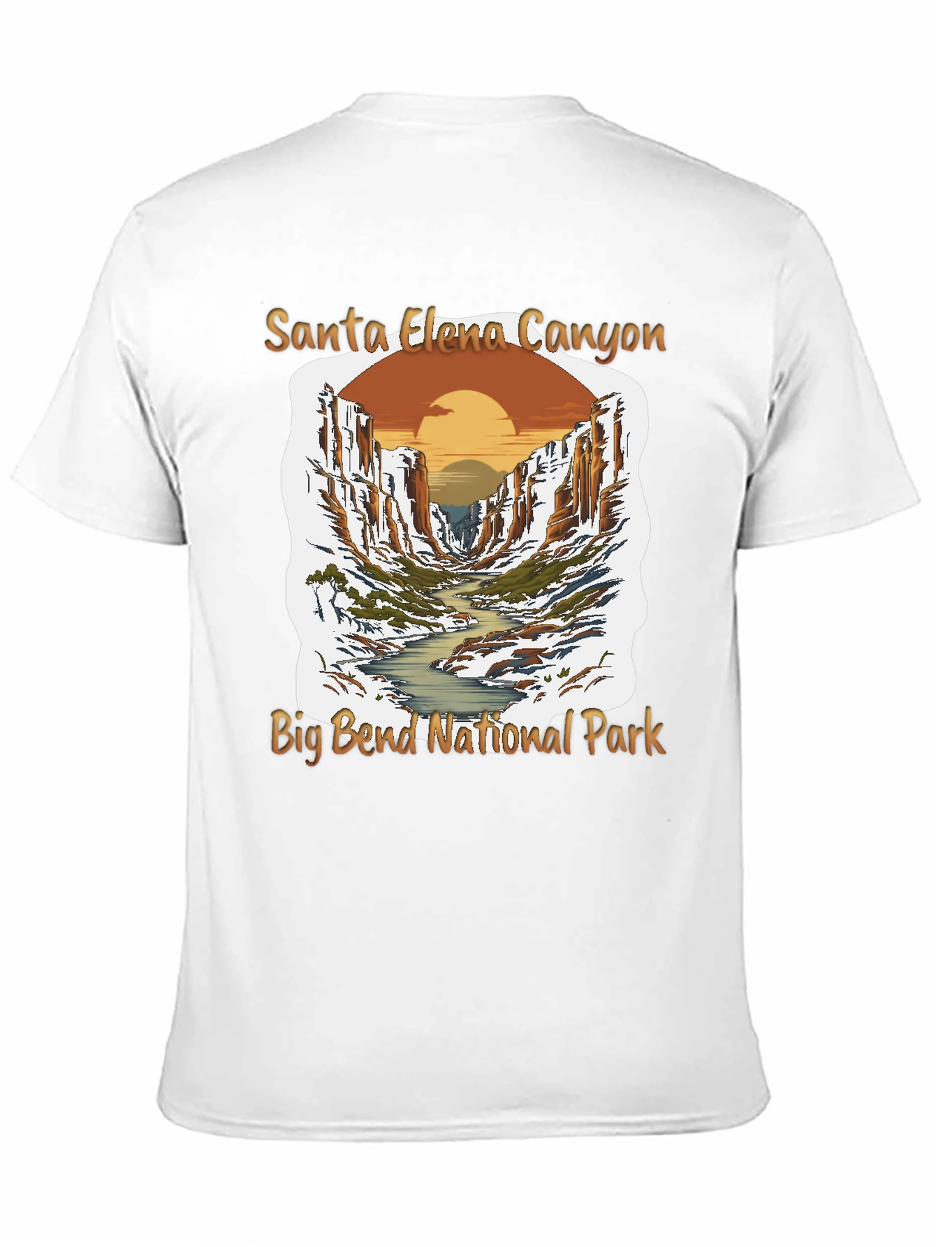 Santa Elena Canyon T-Shirt - Big Bend National Park