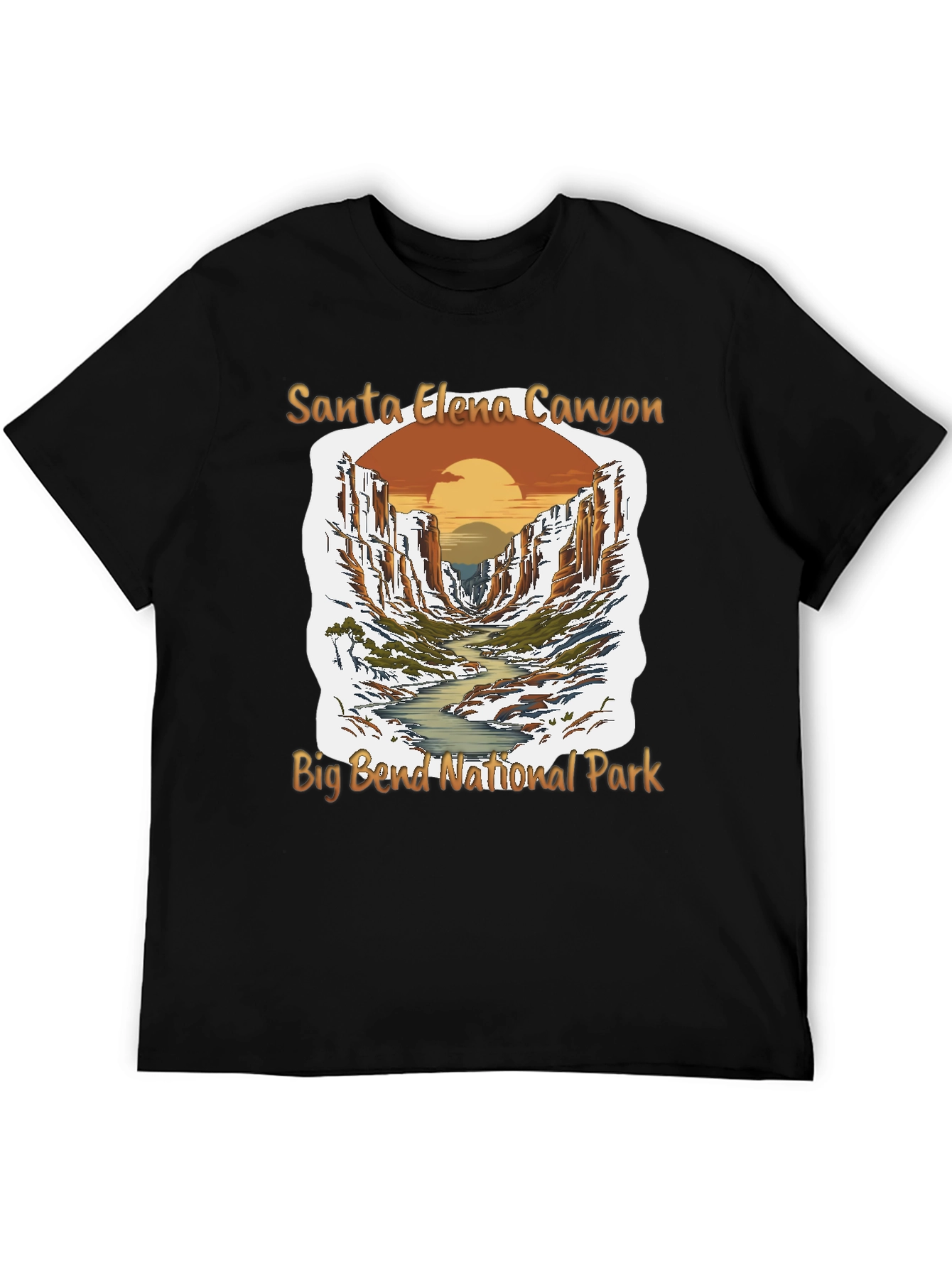 Santa Elena Canyon T-Shirt - Big Bend National Park