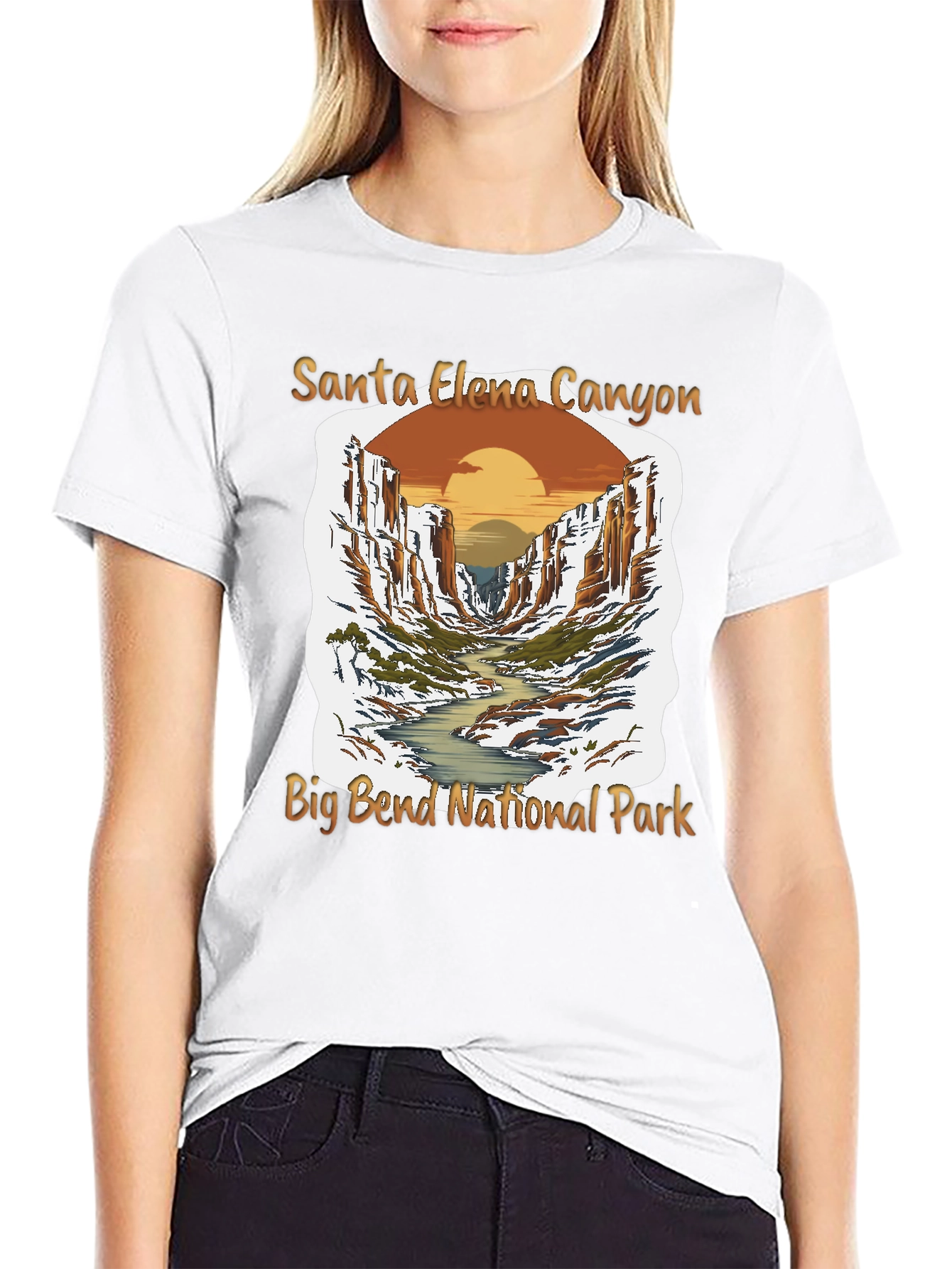 Santa Elena Canyon T-Shirt - Big Bend National Park