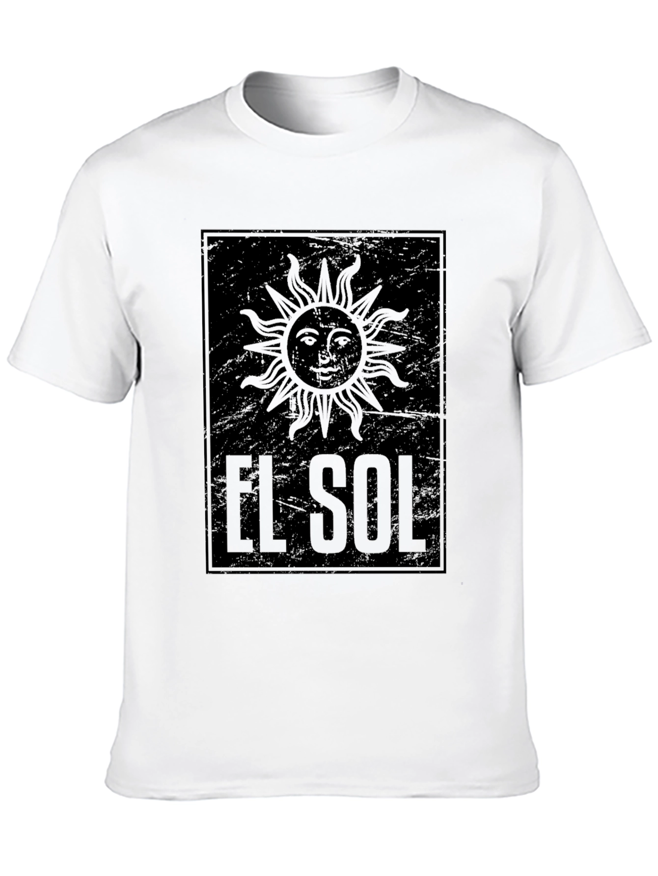 El Sol Graphic Black T-Shirt