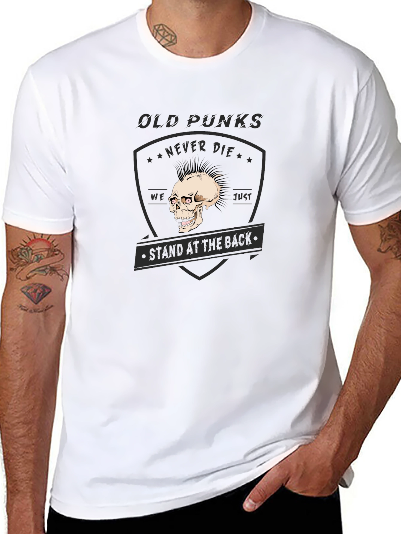 Old Punks Graphic T-Shirt