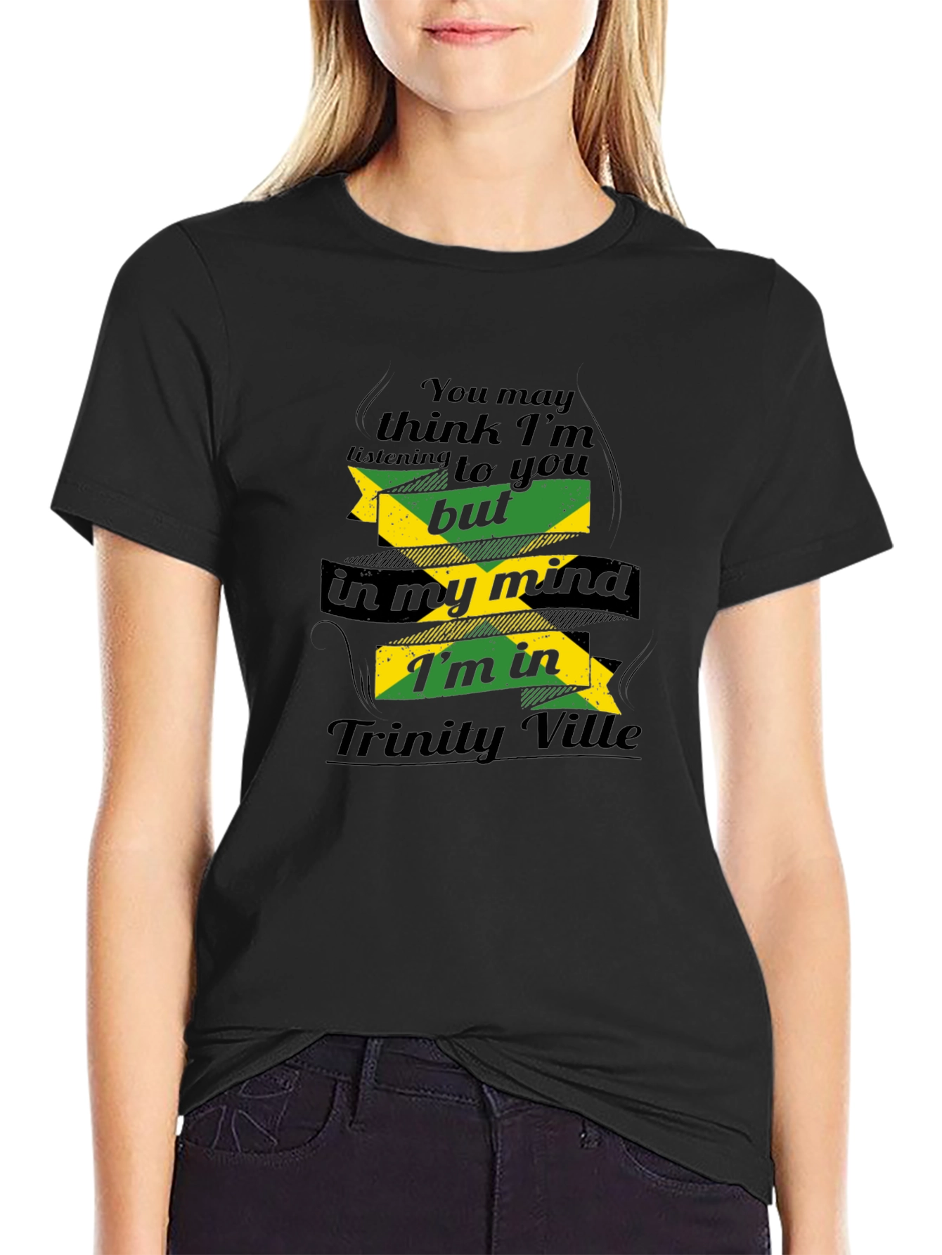 Jamaican Pride T-Shirt - Trinity Ville Mind