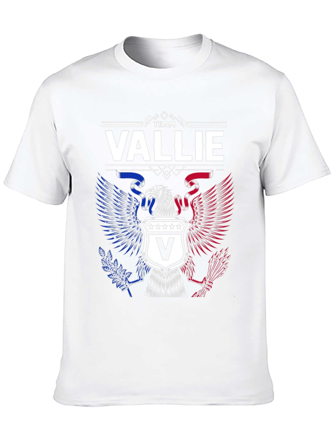 Team Vallie Patriotic Eagle Crest T-Shirt