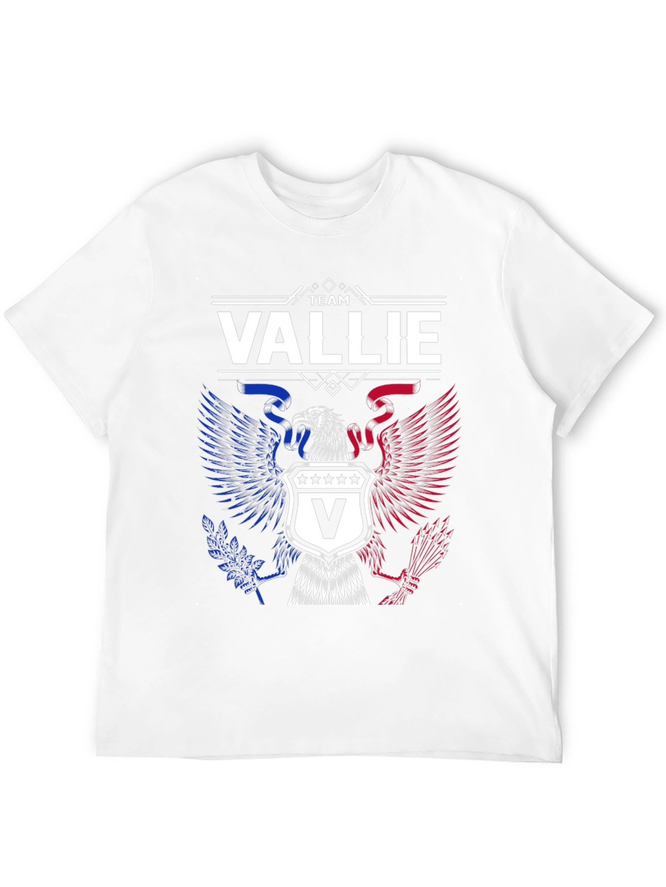 Team Vallie Patriotic Eagle Crest T-Shirt