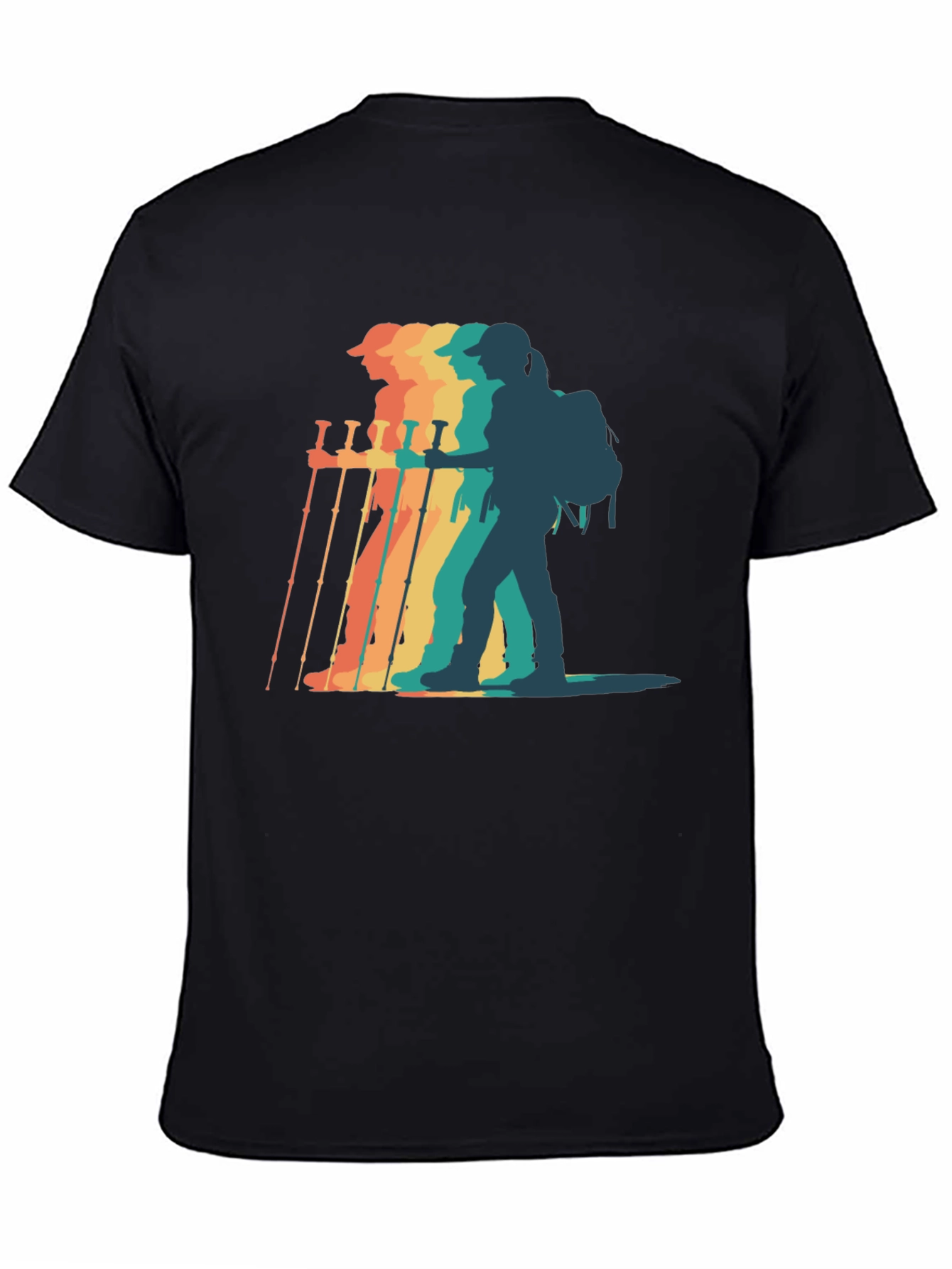Retro Hiker Graphic T-Shirt - Adventure Ready!