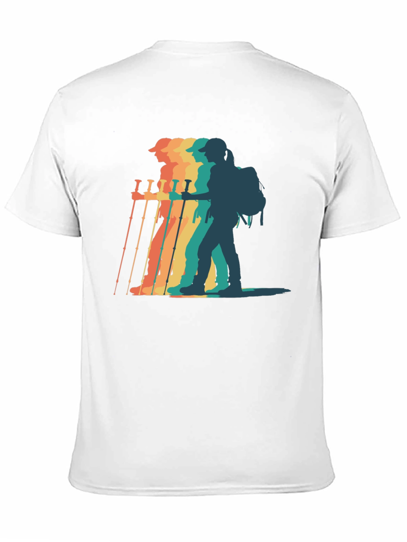 Retro Hiker Graphic T-Shirt - Adventure Ready!