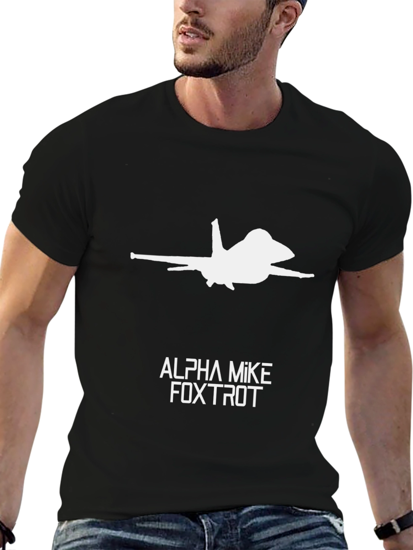 Alpha Mike Foxtrot Jet T-Shirt