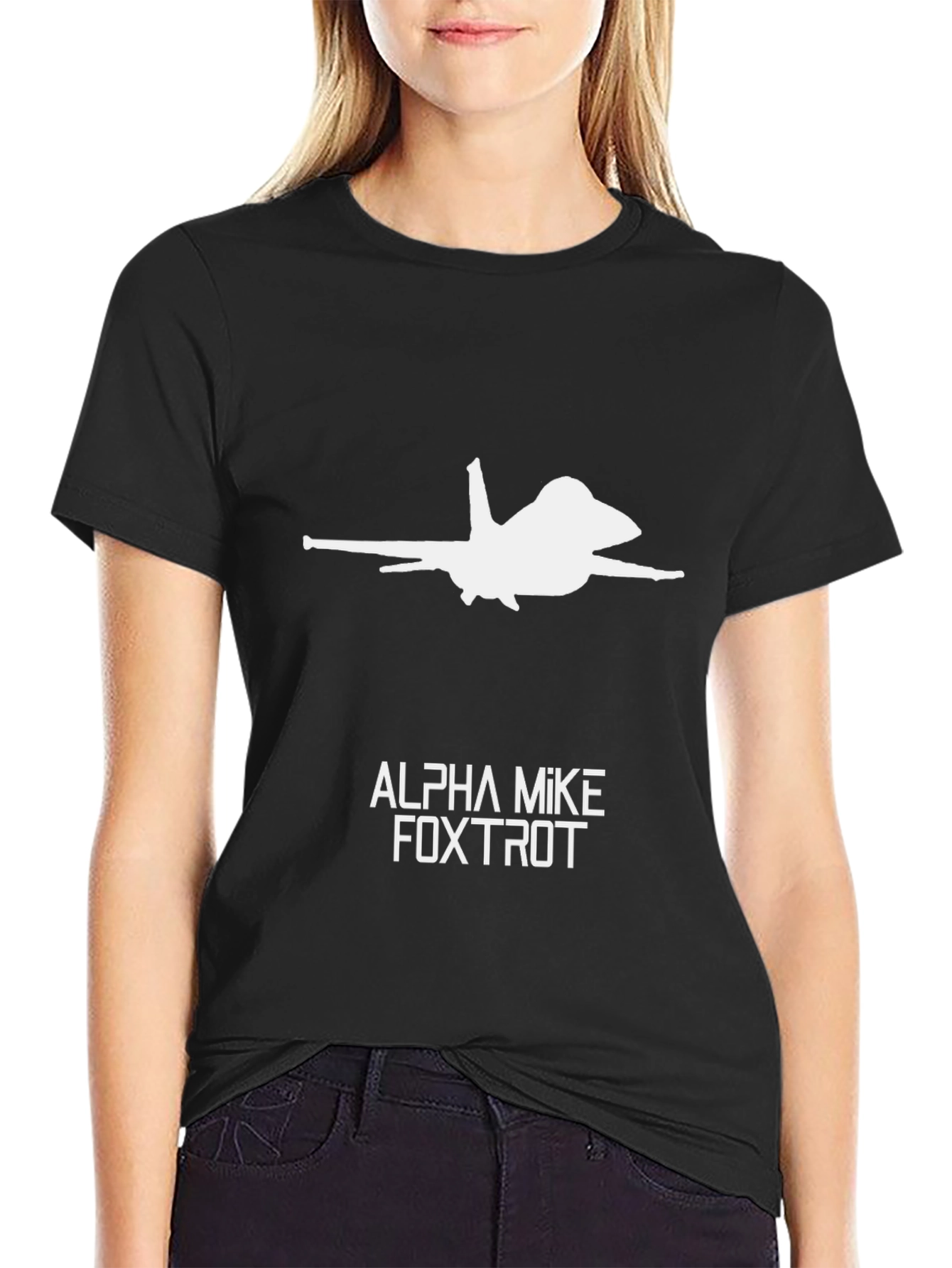 Alpha Mike Foxtrot Jet T-Shirt