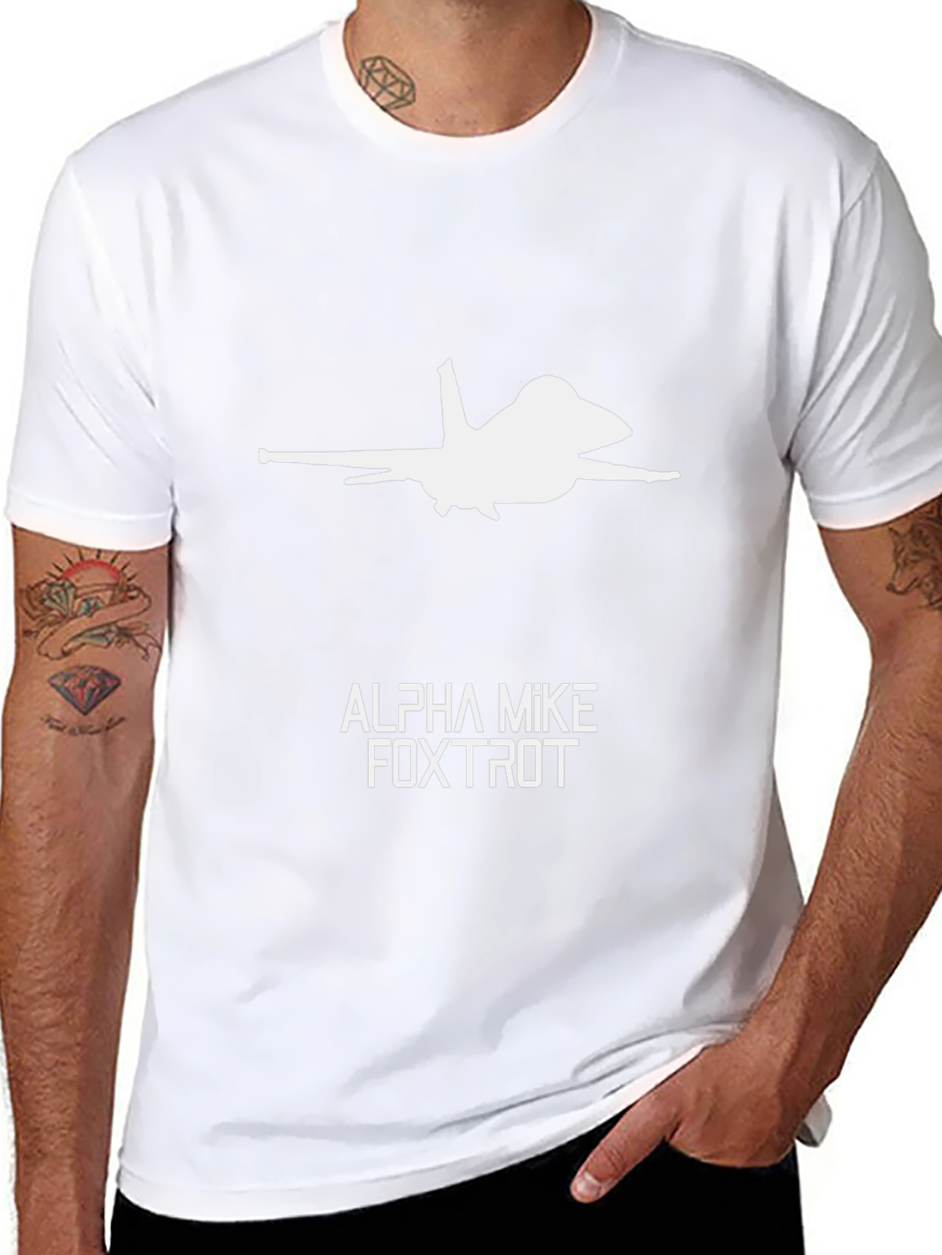 Alpha Mike Foxtrot Jet T-Shirt
