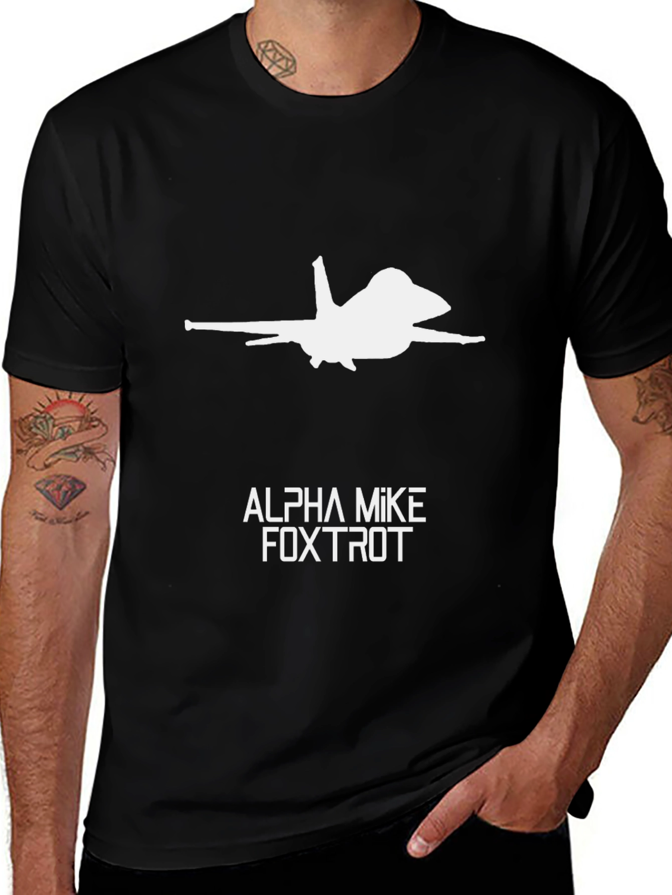 Alpha Mike Foxtrot Jet T-Shirt