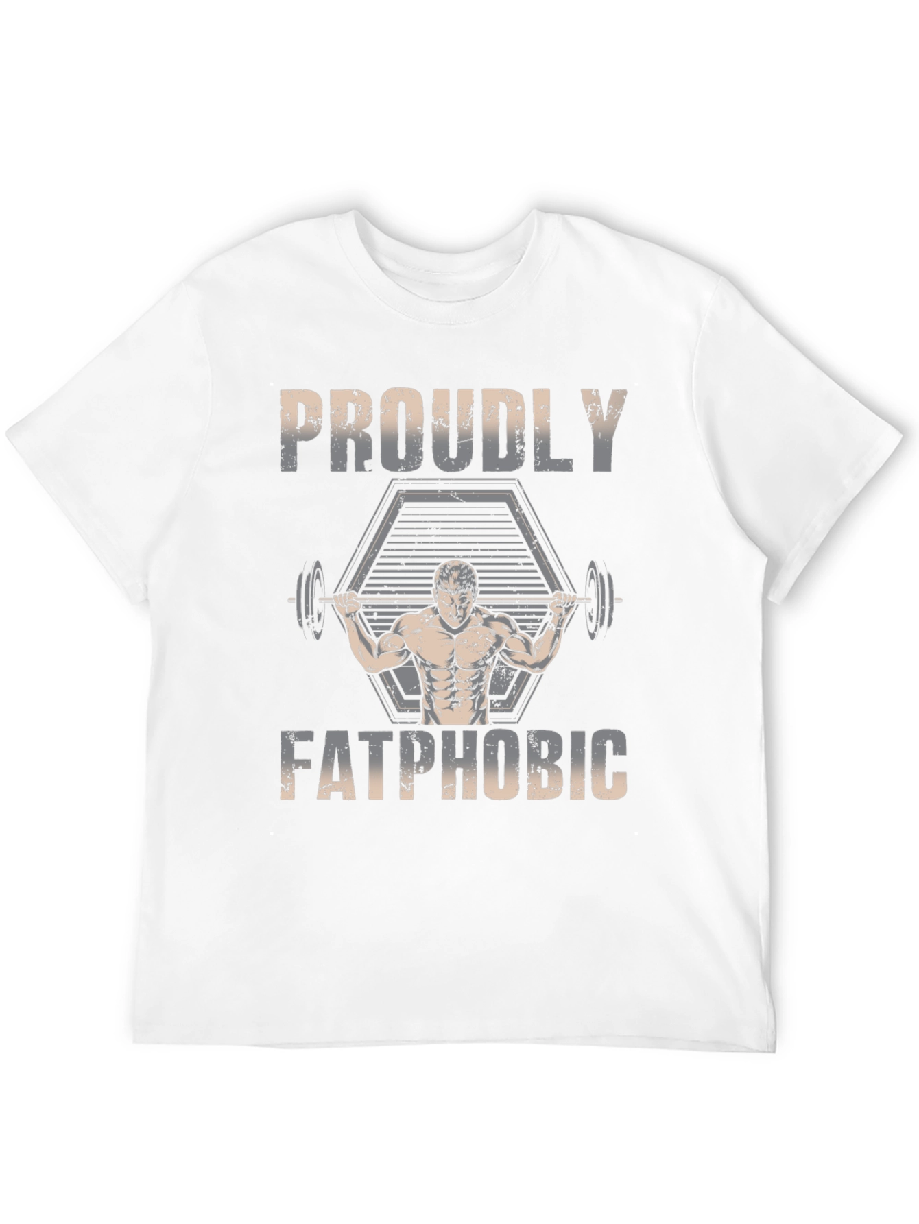 Proudly Fatphobic Graphic T-Shirt