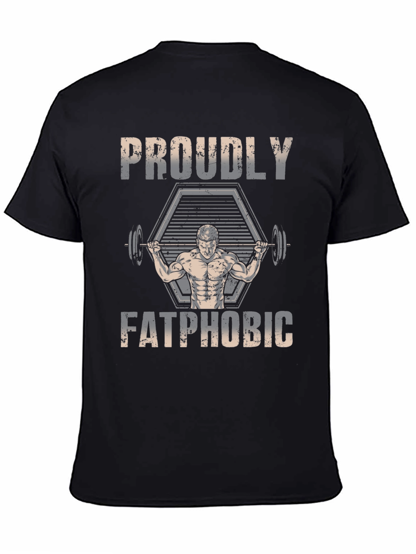 Proudly Fatphobic Graphic T-Shirt
