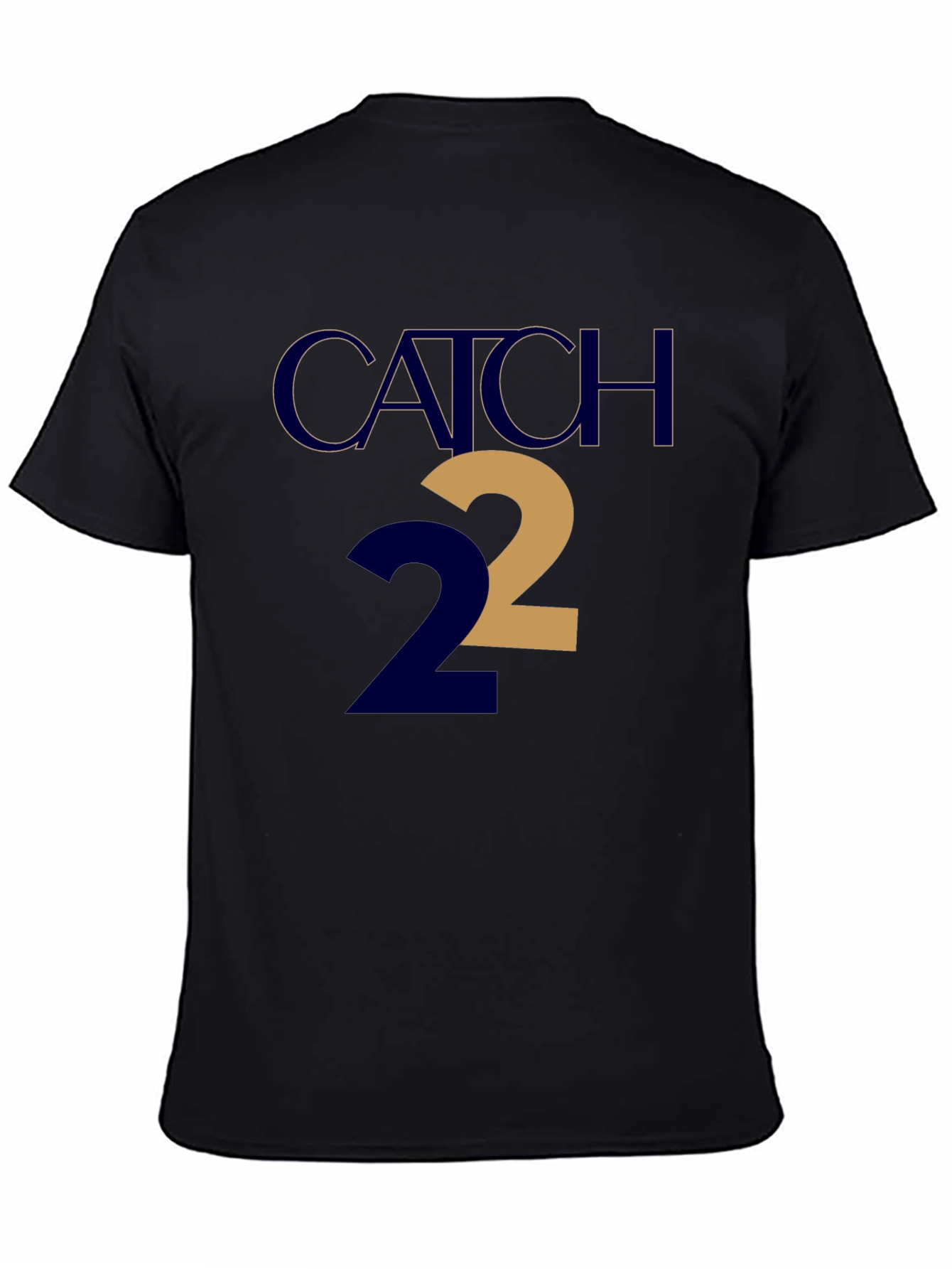 Catch-22 Graphic Tee - Classic Novel Inspired Black T-Shirt