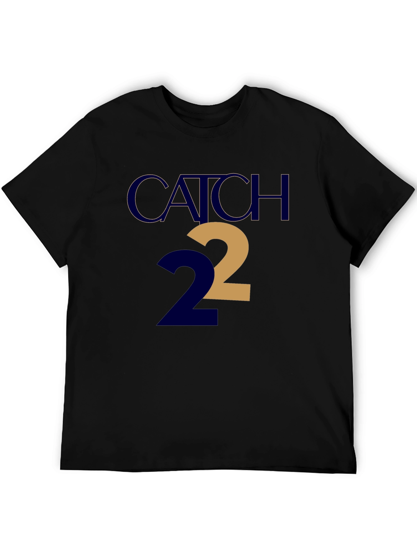 Catch-22 Graphic Tee - Classic Novel Inspired Black T-Shirt